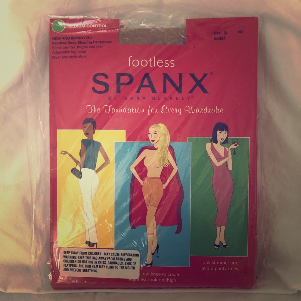 SPANX - Footless 2 pairs - Nude1 - NWT